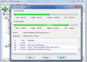 software - WAV to MP3 Converter 6.0.6 screenshot