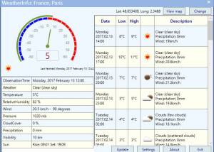 WeatherInfo screenshot