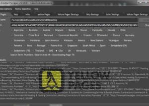 software - Web Contact Scraper 6.0 screenshot