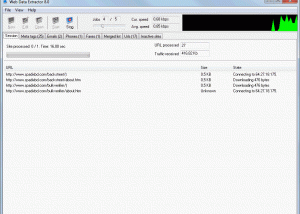 software - Web Data Extractor 8.3 screenshot