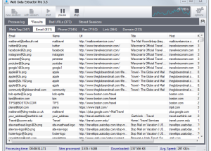 software - Web Data Extractor Pro 4.3 screenshot