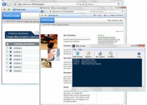 Web Dictate Online Dictation Software screenshot