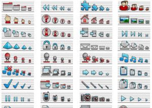 software - Web Icons - professional icons for web 1.0 screenshot