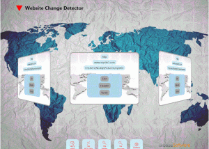 software - Website change detector 2.00 screenshot