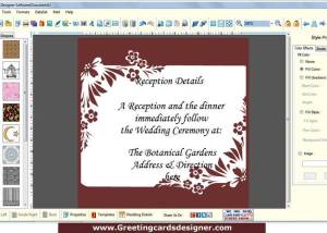 software - Wedding Card Designer Software 9.3.0.1 screenshot