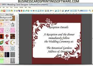 software - Wedding Cards Designer Software 8.3.0.1 screenshot