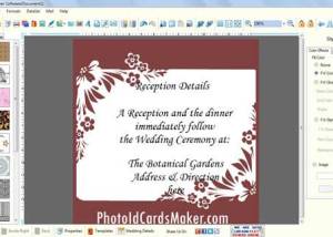 software - Wedding Cards Maker Program 9.3.0.1 screenshot