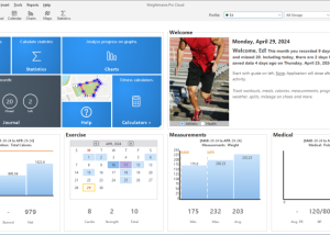 software - Weightmania Pro 7.4 screenshot