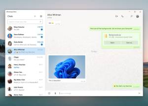 software - WhatsApp UWP Beta screenshot