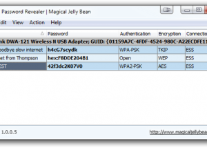 software - WiFi password revealer 1.0.0.4 screenshot