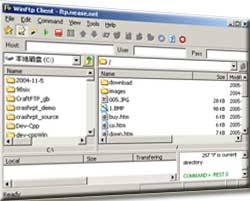 software - Win FTP Client Professional 1.90 screenshot
