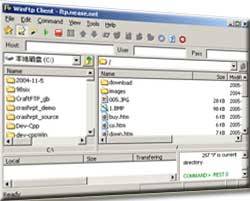 software - Win Ftp Client V3 1.90 screenshot