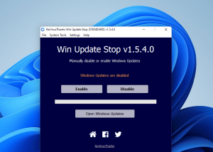 Win Update Stop screenshot