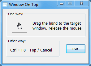 software - Window On Top Portable 2.0 screenshot