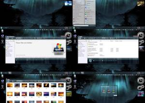 Windows 7 Darkclear for XP screenshot