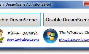 Windows 7 DreamScene Activator screenshot