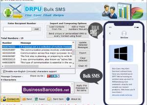 Windows Bulk SMS Service Provider screenshot
