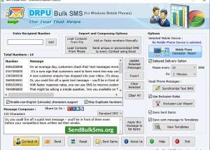 software - Windows Bulk SMS Software 6.5.1 screenshot