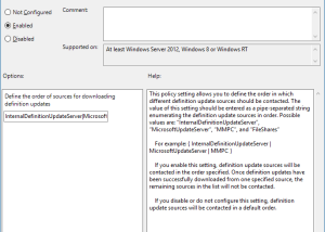 Full Windows Defender Definition Updates screenshot