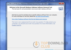 software - Windows Malicious Software Removal Tool - 64 bit 5.125 screenshot