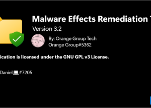 software - Windows Malware Effects Remediation Tool 5.1 screenshot