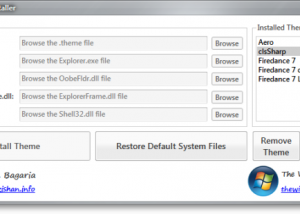 software - Windows Theme Installer 1.1 screenshot