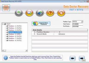 software - Windows Vista Partition Recovery Tool 3.0.1.5 screenshot