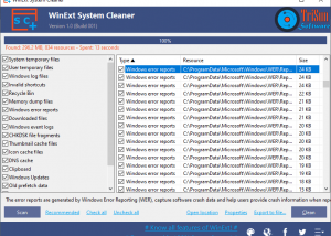 software - WinExt System Cleaner 1.0 screenshot