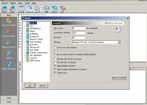 software - WinFtp Server 2.4.0 screenshot