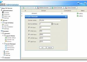 Wing FTP Server For Solaris(i386) screenshot