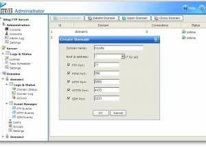 software - Wing FTP Server For Solaris(x64) 3.6.6 screenshot