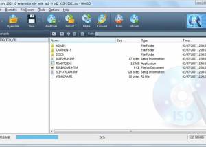 WinISO screenshot