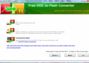 WinJoft Free Flash Converter screenshot