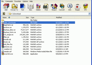 software - WinRAR 5.50 screenshot