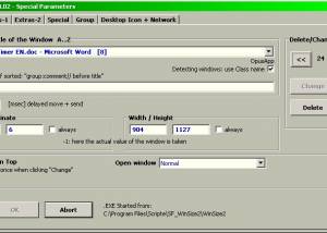 software - WinSize2 2.38.04 screenshot