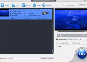 software - WinX HD Video Converter Deluxe 6.0.0 screenshot