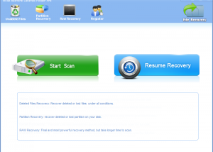 Wise Restore Deleted Folder screenshot