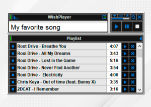 Full WishPlayer screenshot
