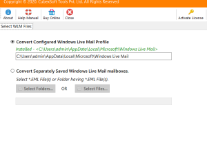 WLM File Convert to PDF screenshot