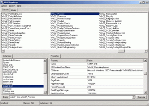 WMI Explorer screenshot