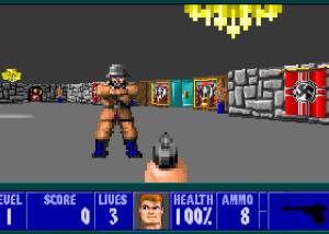 Full Wolfenstein 3d screenshot