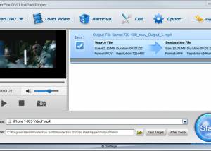 software - WonderFox DVD to iPad Ripper 2.0 screenshot