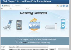 software - Wondershare PPT to MP4 4.7.0 screenshot