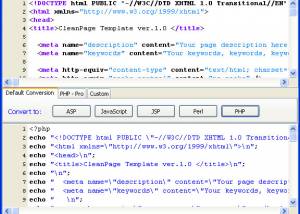 WonderWebWare HTML Converter screenshot