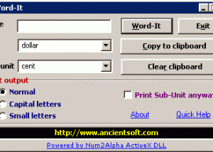 software - Word-It 1.0 screenshot