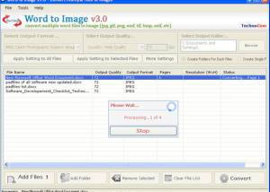 software - Word To Image Converter 4.1.1.2 screenshot