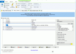 software - WordPipe Search and Replace for Word 10.3 screenshot