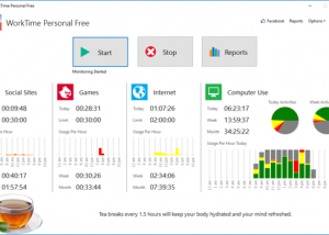 software - WorkTime Personal Free 7.17.0.2318 screenshot