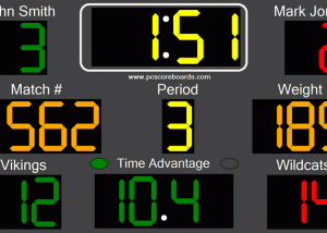 software - Wrestling Collegiate Scoreboard 2.0.7 screenshot