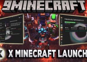 Full X Minecraft Launcher screenshot